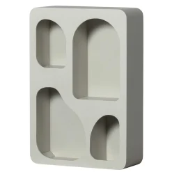 Wohnen Design Hängeregal in Hellgrau - Martinus