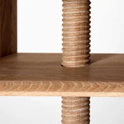 Wohnen Design Holz Beistelltisch drehbar - Julecas