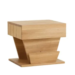 Design Holz Nachttisch Zavatraos mit Zeitungsständer^Wohnen Online