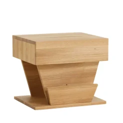 Design Holz Nachttisch Zavatraos mit Zeitungsständer^Wohnen Online