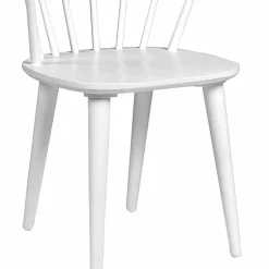 Wohnen Design Holz-Stuhl in Weiß - Cleveland (2er Set)