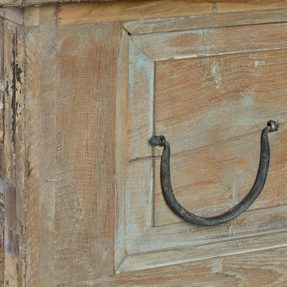 Wohnen Design Holztruhe mit flachem Deckel - Gregoriana