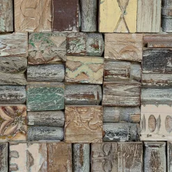 Wohnen Design Holztruhe mit flachem Deckel - Gregoriana