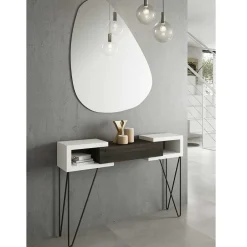 Wohnen Design Konsolentisch & Spiegel Set - Elburg (zweiteilig)