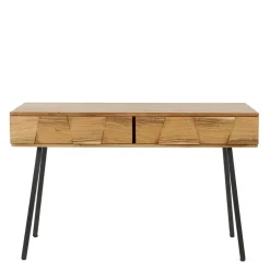 Wohnen Design Konsolentisch mit zwei Schubladen - Tomya