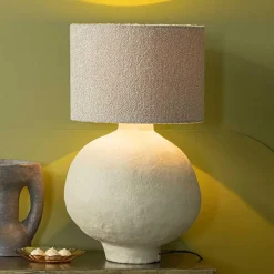 Design Lampenfuß aus Pappmaschee - Benedict^Wohnen Discount