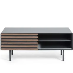 Design Lowboard für Fernseher Trupea in Dunkelgrau^Wohnen New
