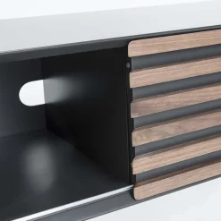 Design Lowboard für Fernseher Trupea in Dunkelgrau^Wohnen New