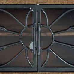 Design Lowboard mit Glas Metalltüren - Everton^Wohnen New