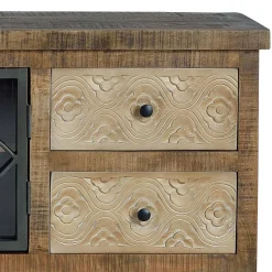 Design Lowboard mit Glas Metalltüren - Everton^Wohnen New