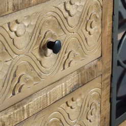 Design Lowboard mit Glas Metalltüren - Everton^Wohnen New