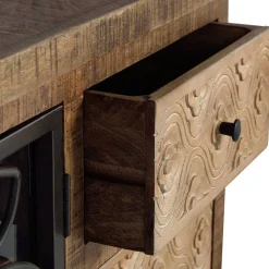 Design Lowboard mit Glas Metalltüren - Everton^Wohnen New