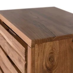 Design Nachtkommode aus Akazienholz - Banjee^Wohnen New