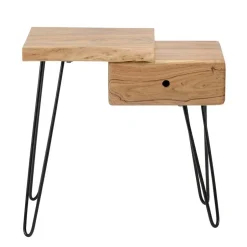 Wohnen Design Nachttisch für linke Bettseite Olegano aus Holz