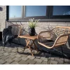 Wohnen Design Outdoor Möbel Set - Gumerus (dreiteilig)