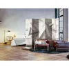 Wohnen Design Paravent Raumteiler in Grau - Reminon