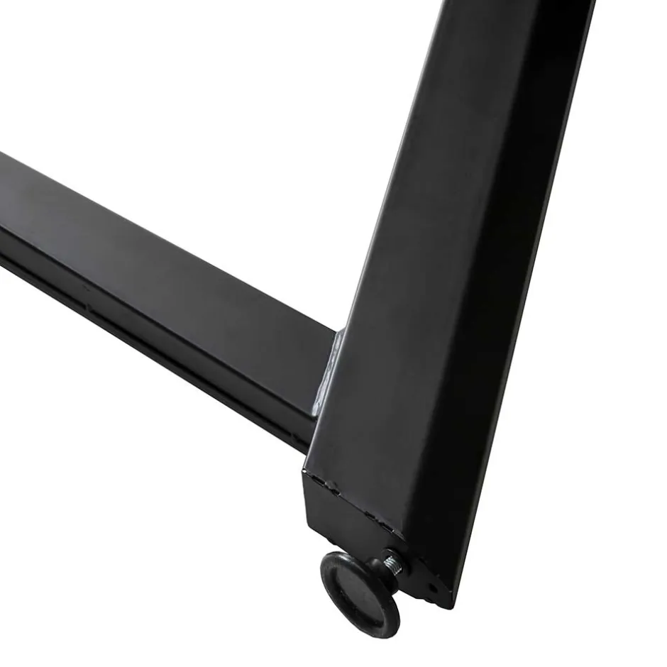 Wohnen Design PC Computertisch in Schwarz - Aribert