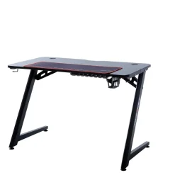 Wohnen Design PC Computertisch in Schwarz - Aribert