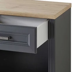 Design PC Tisch mit Rollcontainer - Joe (zweiteilig)^Wohnen Online