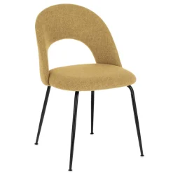 Wohnen Design Polsterstühle in Gelb - Veneziana (4er Set)