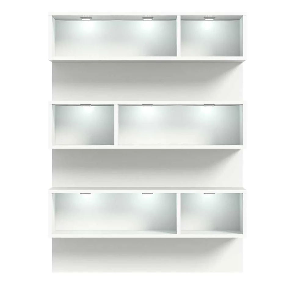 Wohnen Design Regal für Schuhe mit LED - Dany