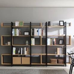 Wohnen Design Regal mit fünf Böden - Gonya