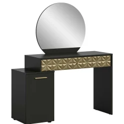 Design Schminktisch in Schwarz und Gold - Madrilena^Wohnen Hot
