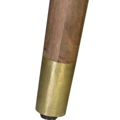 Kinder Wohnen Design Schreibtisch aus Mangoholz und Metall - Filurina