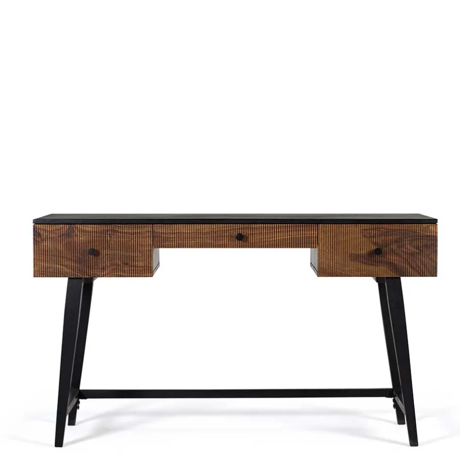 Kinder Wohnen Design Schreibtisch aus Mangoholz und Palisander - Ondarroa