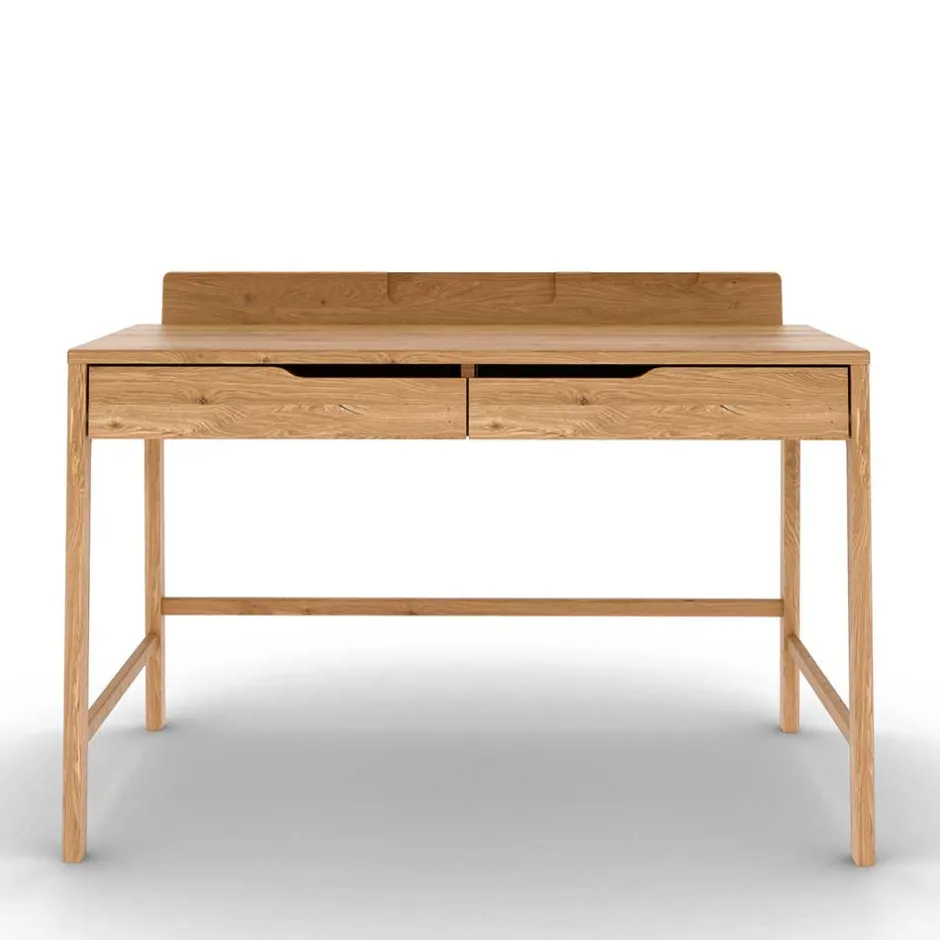 Kinder Wohnen Design Schreibtisch aus Massivholz Wildeiche - Laida