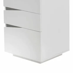 Design Schreibtisch in Weiß 150x67 cm Velino mit 3 Schubladen^Wohnen Best