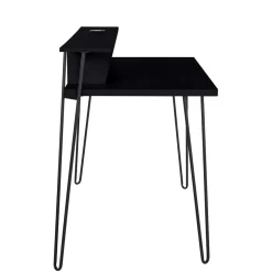 Design Schreibtisch mit Handy Ladestation - Christian^Wohnen Hot