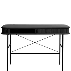 Design Schreibtisch mit ovaler Tischplatte - Venutura^Wohnen Outlet