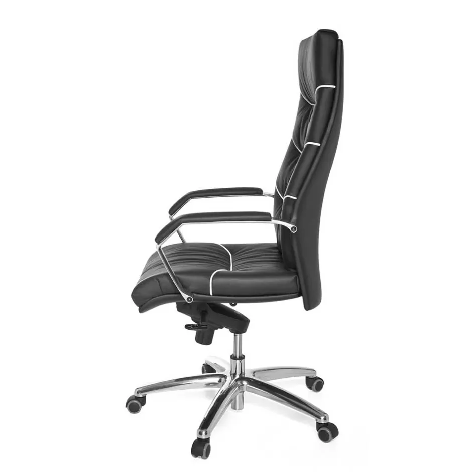 Design Schreibtischstuhl aus Leder - Merana^Wohnen Online