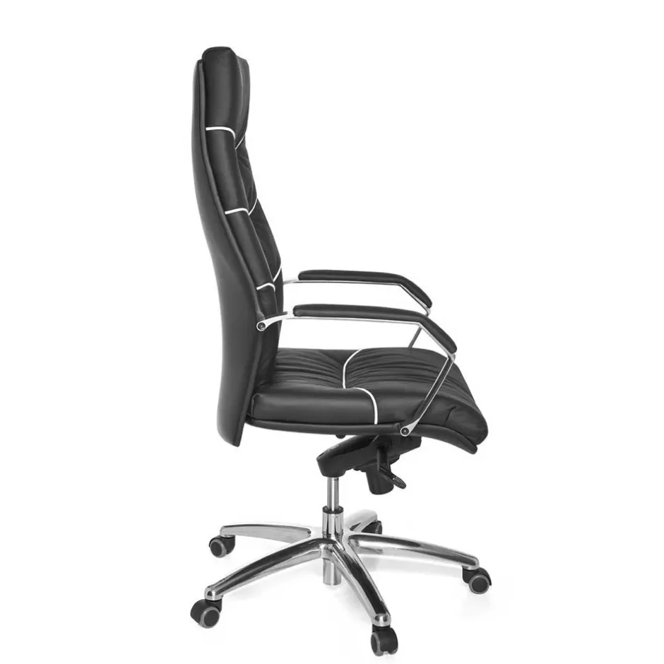 Design Schreibtischstuhl aus Leder - Merana^Wohnen Online