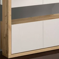 Wohnen Design Schuhkommode & Spiegel Set - Ryus (zweiteilig)