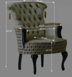 Design Sessel im Italienischen Stil - Pierette^Wohnen Sale