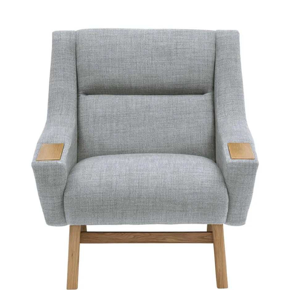 Design Sessel in Hellgrau - Crutina^Wohnen Online