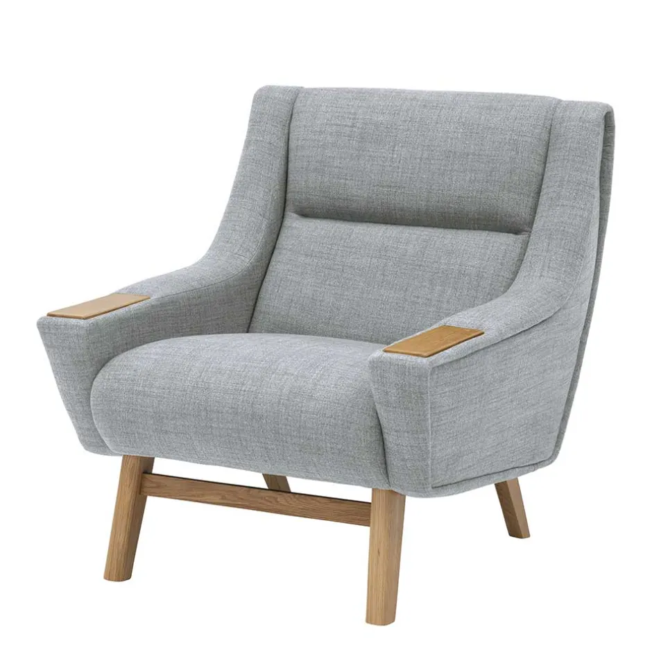 Design Sessel in Hellgrau - Crutina^Wohnen Online