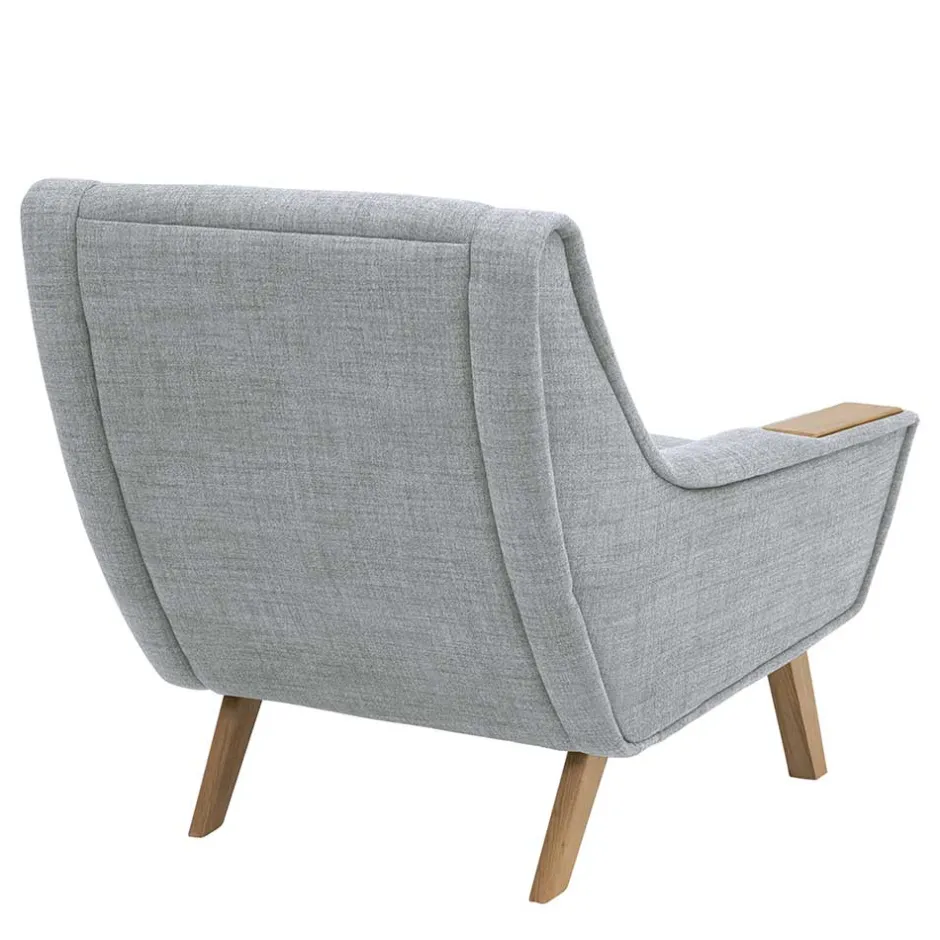 Design Sessel in Hellgrau - Crutina^Wohnen Online