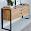 Wohnen Design Sideboard in Eiche Optik - Ilvensa