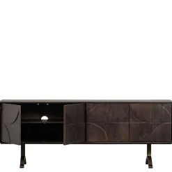 Wohnen Design Sideboard in Nussbaum aus Mango Holz - Pisino