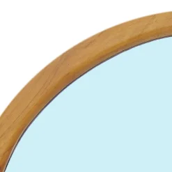 Wohnen Design Spiegel aus Teak & Rattan - Vilrada