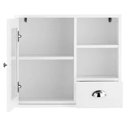 Design Spiegelschrank fürs Bad in Weiß - Gorgona^Wohnen Online