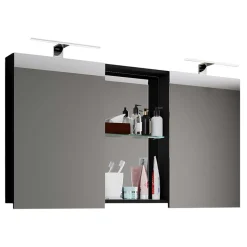 Design Spiegelschrank mit 112cm Breite - Dorcano^Wohnen Hot