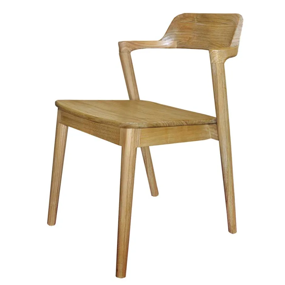 Design Stuhl aus Sungkai Holz - Bottaro^Wohnen Hot