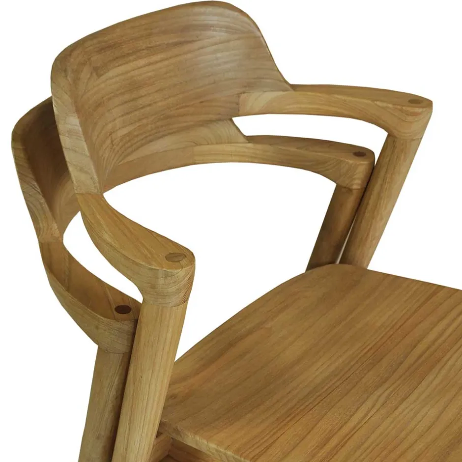 Design Stuhl aus Sungkai Holz - Bottaro^Wohnen Hot