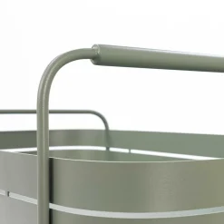 Design Teewagen in Graugrün - Ben^Wohnen Discount