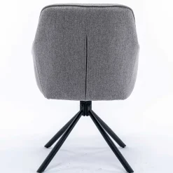 Design Tischsessel drehbar in Grau - Fiorenca (2er Set)^Wohnen Discount