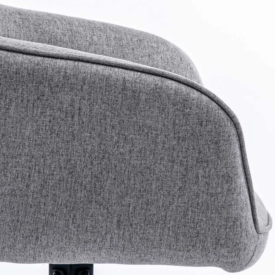 Design Tischsessel drehbar in Grau - Fiorenca (2er Set)^Wohnen Discount